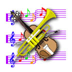music-violintrumpet